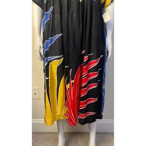 MOLLIE PARNIS STUDIO DOLMAN COUTURE SLEEVE DRESS 6 VINTAGE - Picture 4 of 14